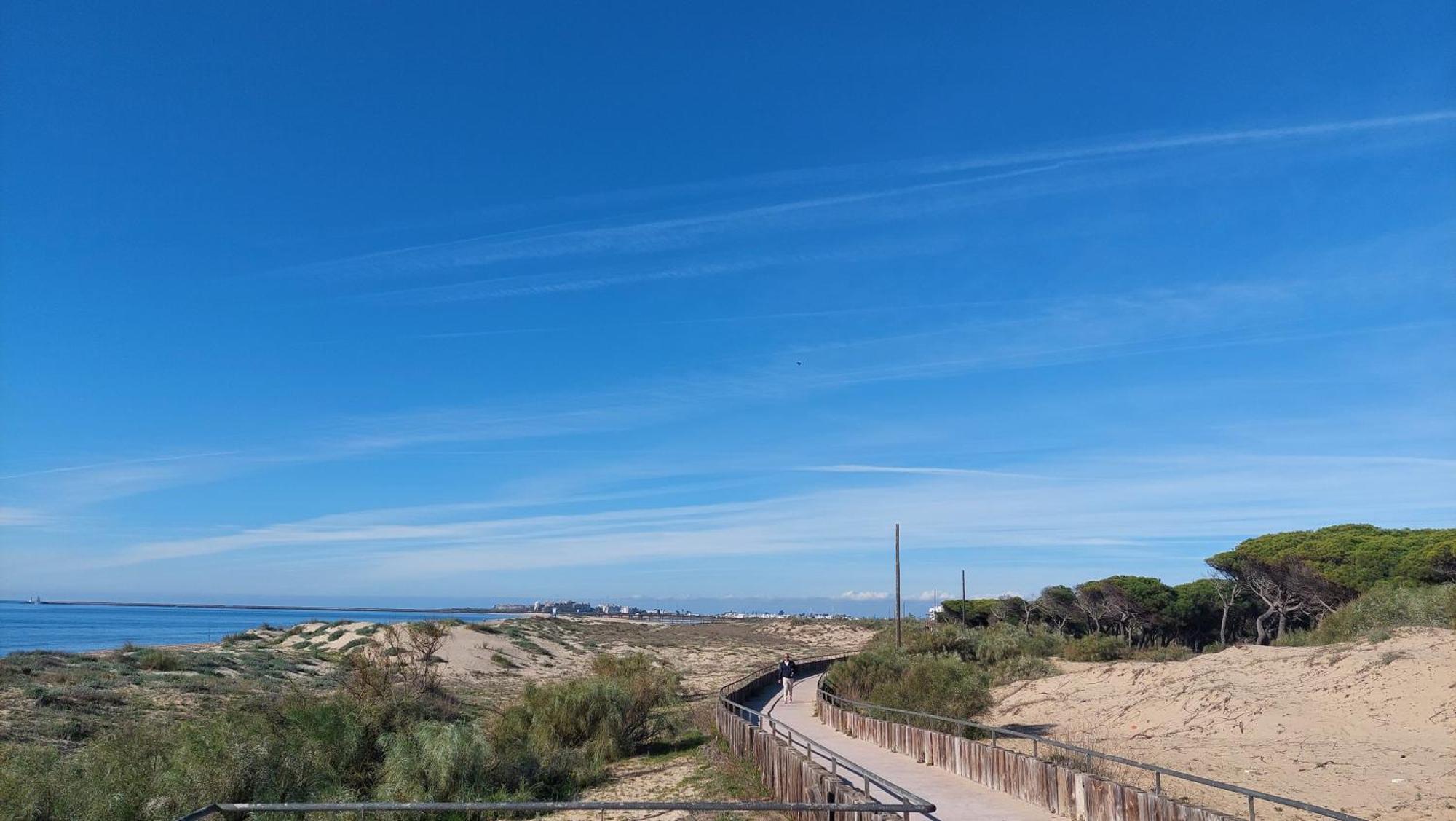 Estudio Con Piscina Y Garaje A 100 Mtr De La Playa Isola Cristina Esterno foto